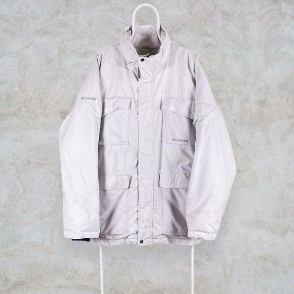 Columbia Other - Columbia Puffer Jacket White Down Fill Mens XL